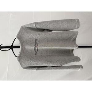 Gray Mackinaw City Embroidered Men's Sweatshirt Large